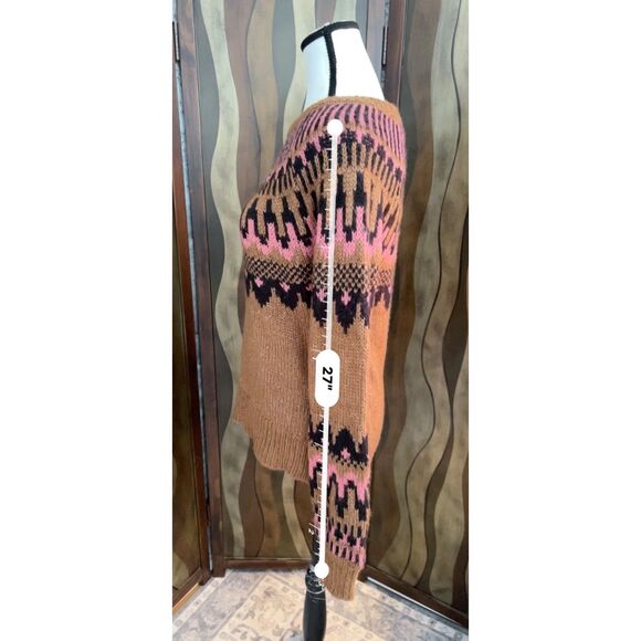 NWT Knox Rose fair Isle crewneck sweater. Size XS. - Picture 4 of 7